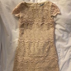 Eliza J Crochet Lace Mini Dress Size 2